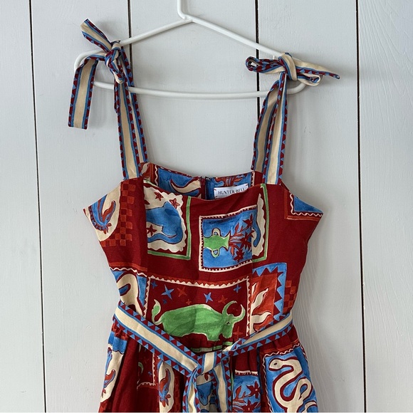 Hunter Bell Quincy Dress in Santa Fe Size 12 NWT - Picture 7 of 13